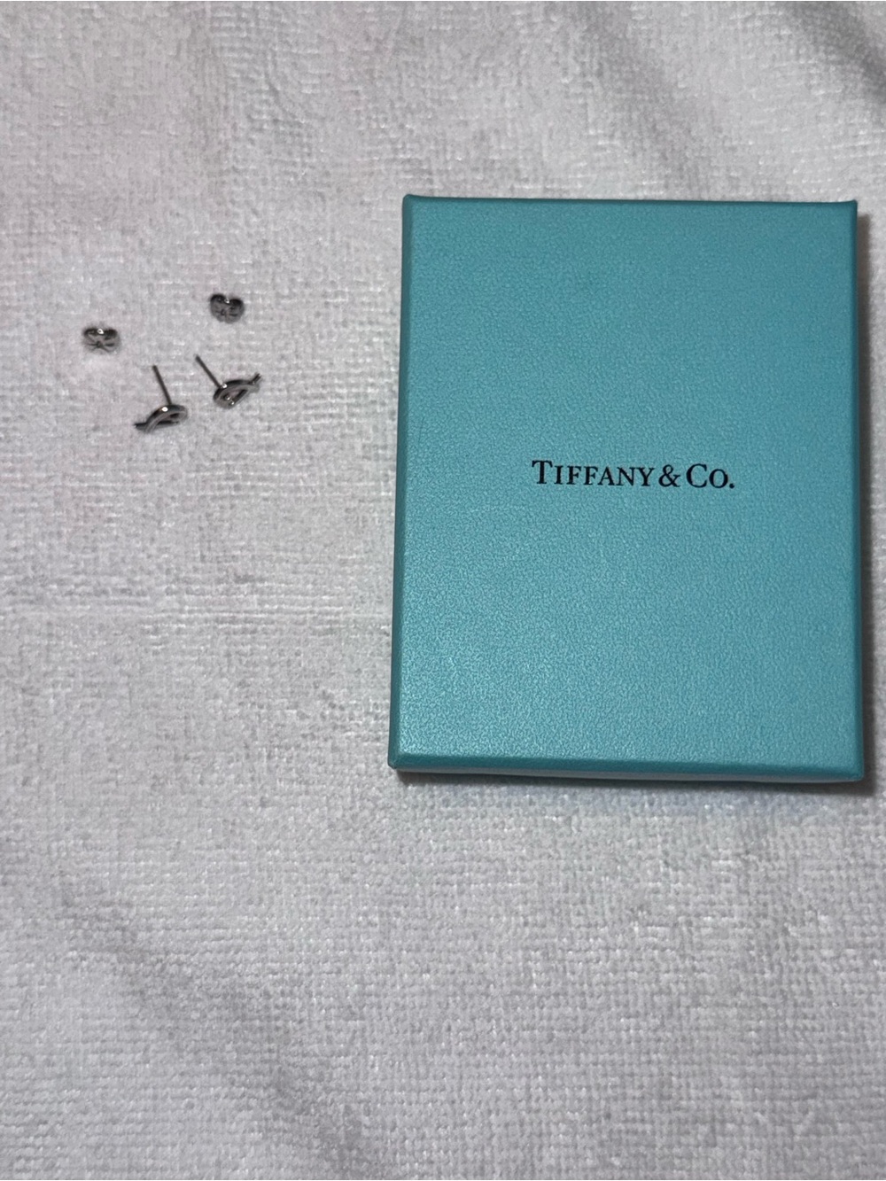 Auth Tiffany & Co. Paloma Picasso Loving Heart Sterling 925 Silver Earrings